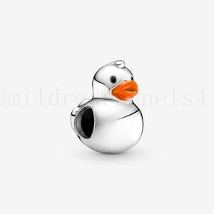 Pandora Polished Rubber Duck Charm